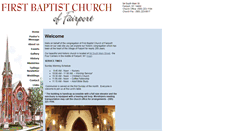 Desktop Screenshot of fairportbaptistchurch.org